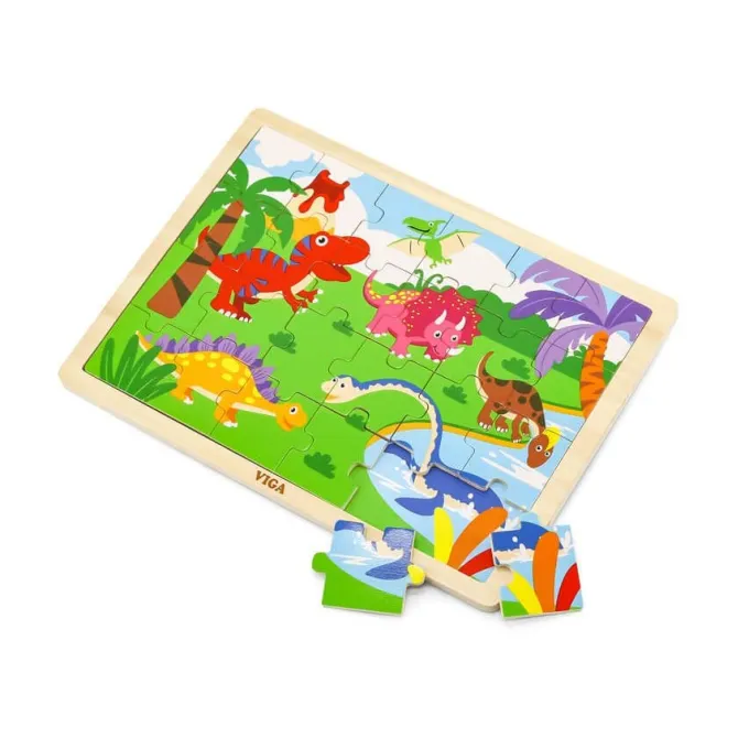 Puzzle dei dinosauri - 24 pezzi