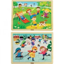 Puzzle delle stagioni set completo