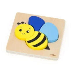 Puzzle in legno ad incastro apetta