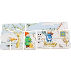 Puzzle le stagioni di tom e lisa