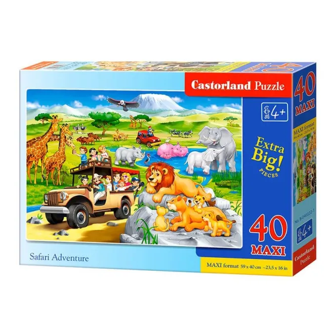 Puzzle safari - 40 tessere