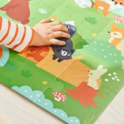 Puzzle tattile animali del bosco