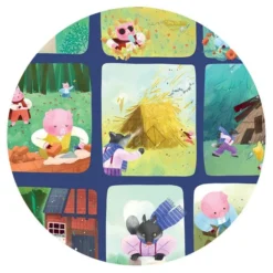 Puzzle ti racconto i 3 porcellini