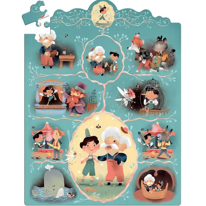 Puzzle ti racconto pinocchio