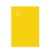 Quad. a4 quadr. mm 6x6 marg.giallo