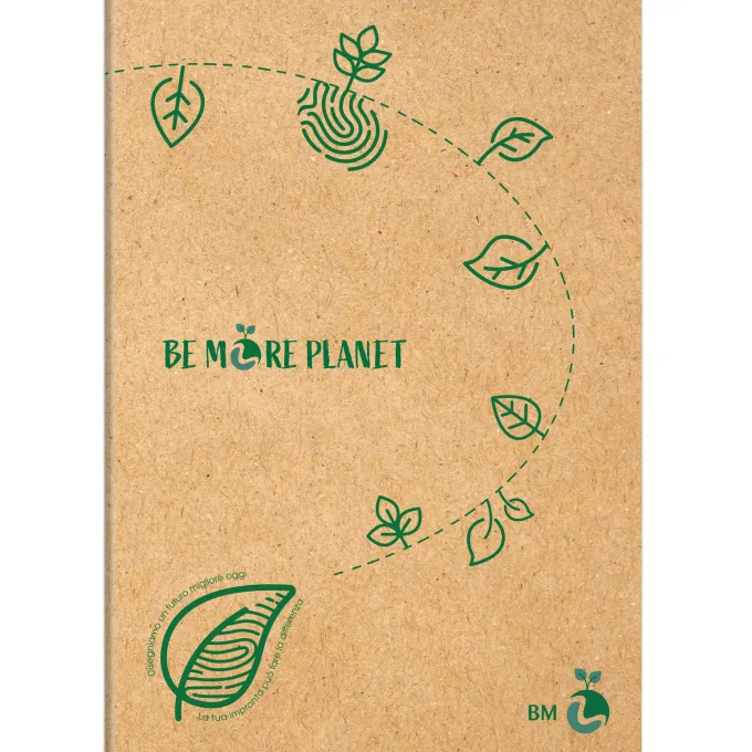 Quaderno maxi a4 quadretto mm 5 linea green 20 pezzi