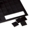 Quadratini magnetici autoadesivi - 140 pezzi