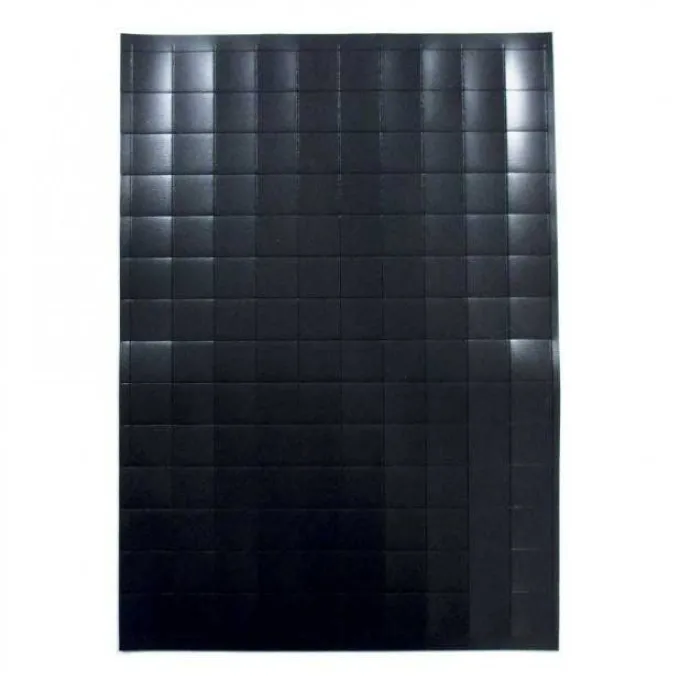 Quadratini magnetici autoadesivi - 140 pezzi