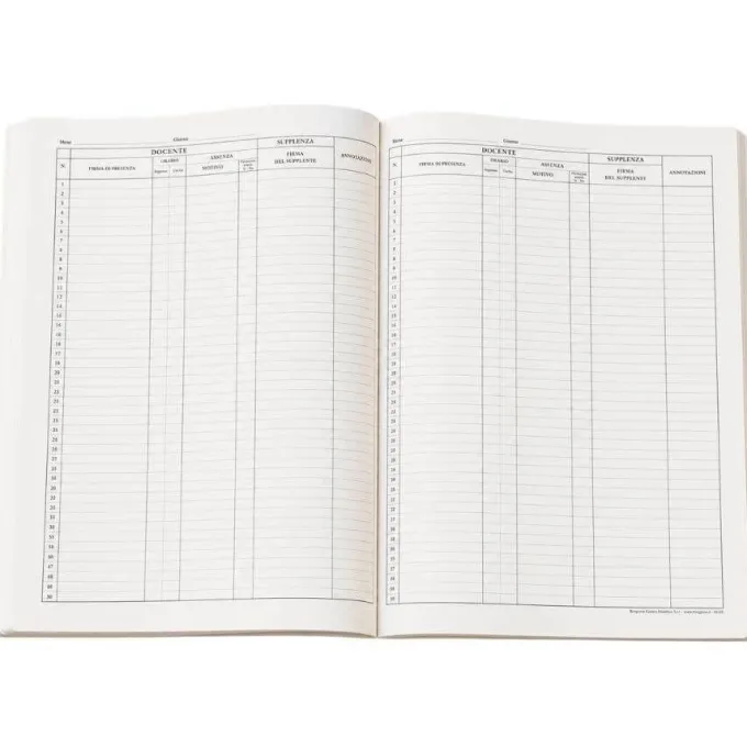 Registro delle supplenze