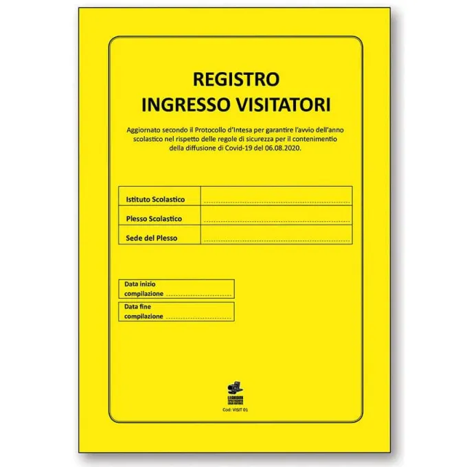 Registro ingresso visitatori