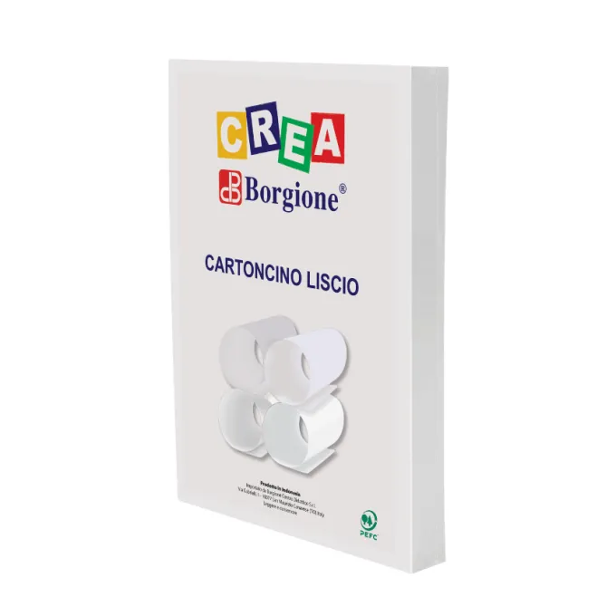 Risma scuola borgione - 200 ff bianchi 120g a4