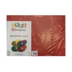 Risma scuola col. intensi borgione - 30ff 10 col 35x50 200gr