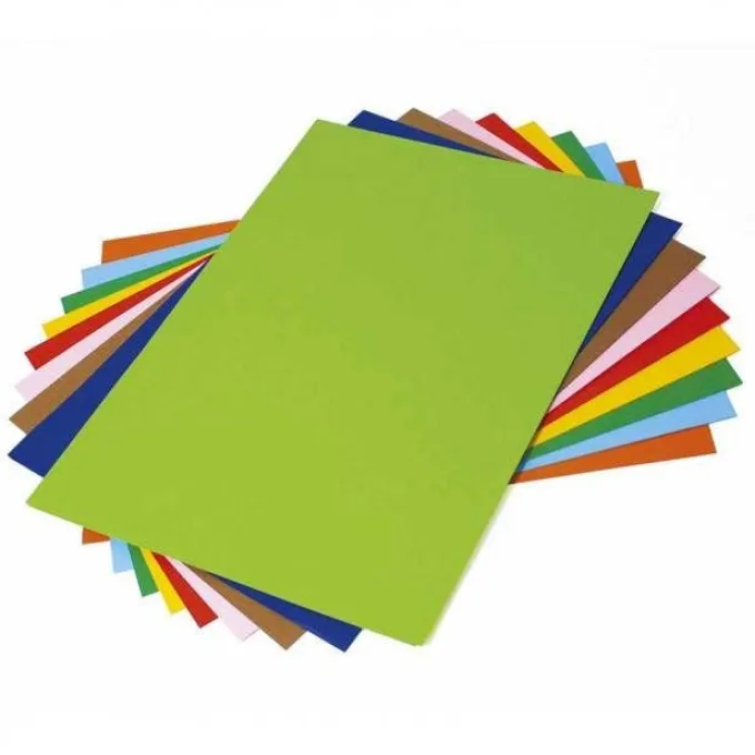Risma scuola col. intensi borgione - 30ff 10 col 50x70 120gr