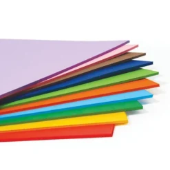 Risma scuola col. intensi borgione - 30ff 10 col 50x70 80gr