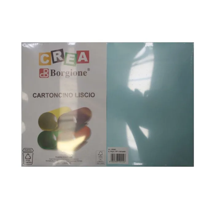 Risma scuola colori pastello borgione - 150ff 4 col 160g a3