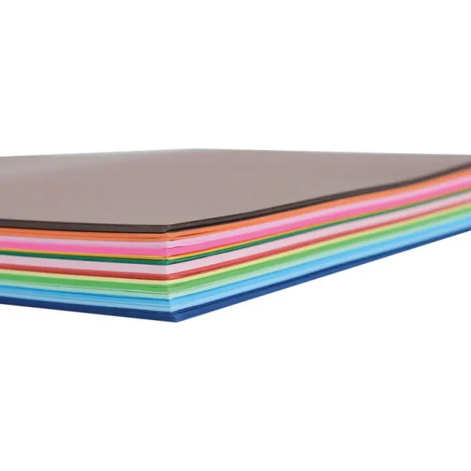 Risma scuola colori pastello borgione - 300 ff 4 col 80g a4