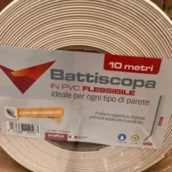 Rotolo battiscopa biadesivo 10 mt