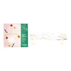 Sagome di carta con semi in 3 forme - 100 pz