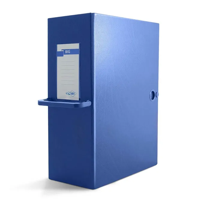 Scatola archivio big dorso cm 12 blu
