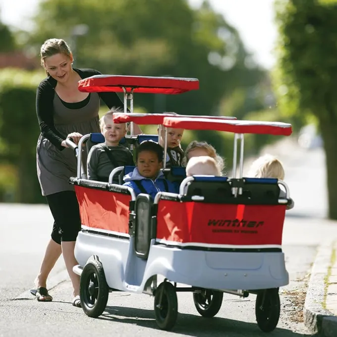 Scialuppa 6 posti kiddy bus