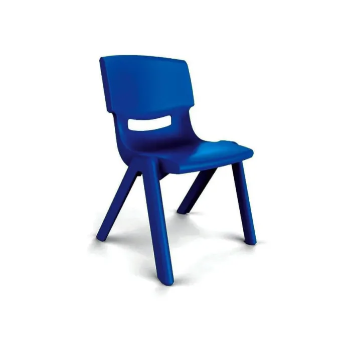 Sedia ergonomica blu cm 35.5h