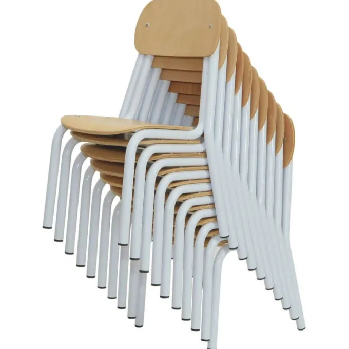 Sedia in faggio scuola infanzia