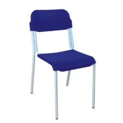 Sedia in polipropilene blu cm 38h