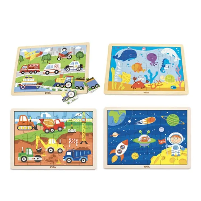 Set completo puzzle ambienti