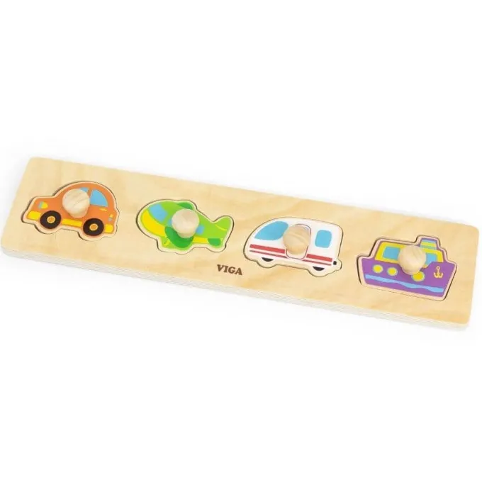 Set di 12 incastri in legno