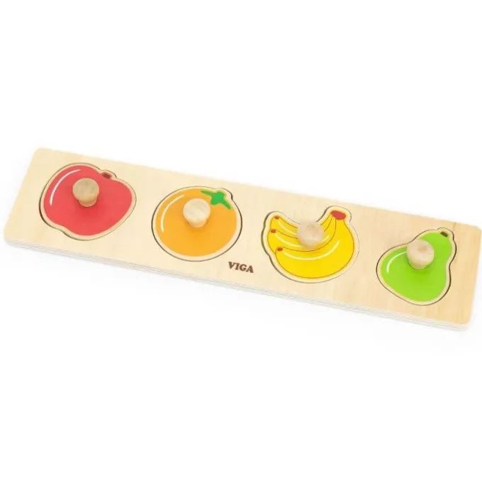Set di 12 incastri in legno