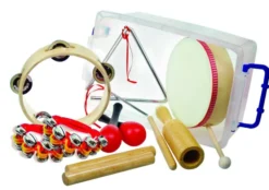 Set musicale in contenitore
