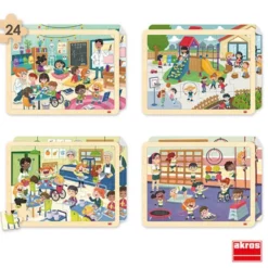 Set puzzle la mia scuola inclusiva