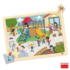 Set puzzle la mia scuola inclusiva