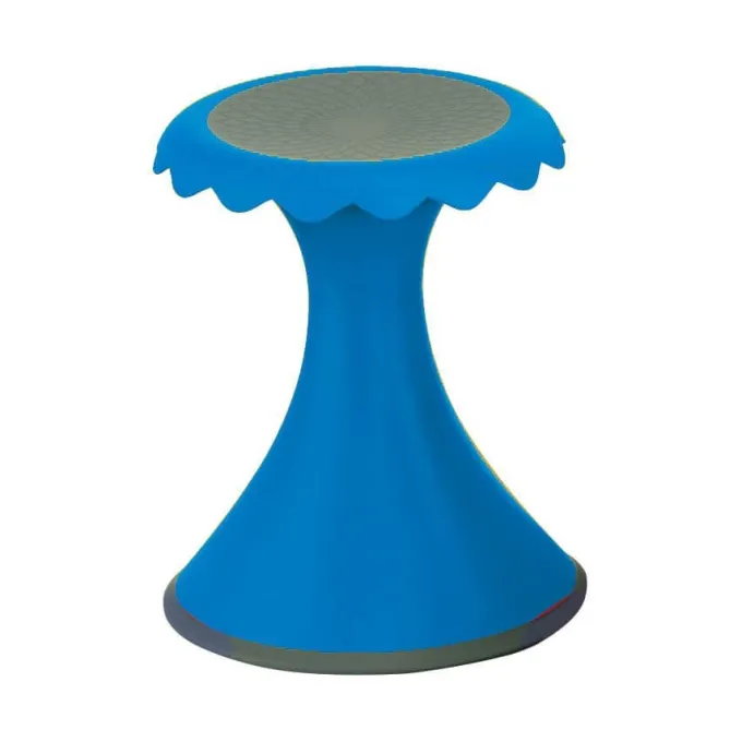 Sgabello girasole blu cm 40 h