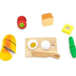 Snack a fette in legno