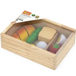 Snack a fette in legno