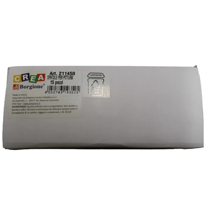 Spatole per modellaggio e pittura borgione - 15 pezzi