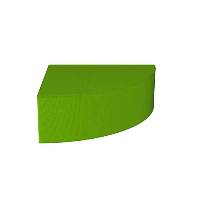 Spicchio angolare 90 verde chiaro cm 30