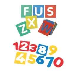 Stencil lettere e numeri
