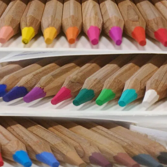 Supermatita borgione 24 pezzi in 24 colori