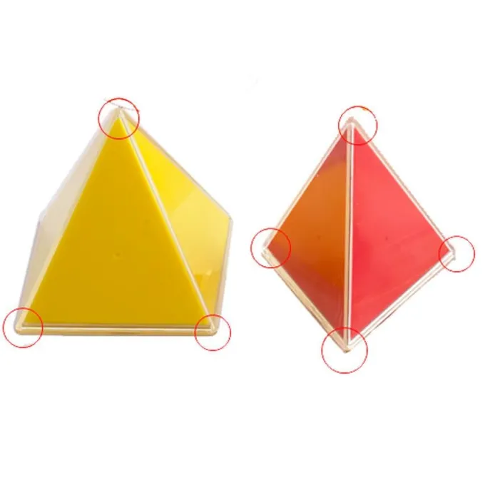 Sviluppo dei solidi geometrici - 6 forme