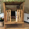 Tana loft in legno da esterno