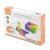 Tangram in legno magnetico