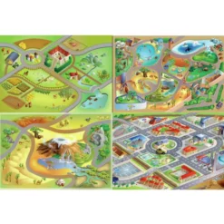 Tappeti componibili degli scenari set completo