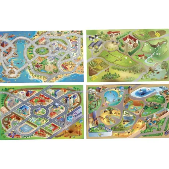 Tappeti componibili degli scenari set completo