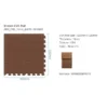 Tappeto eva marrone - cm 52x52