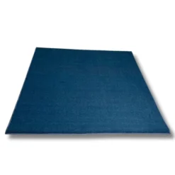 Tappeto in moquette azzurra cm 150x150