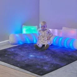 Tappeto luminoso a fibre ottiche