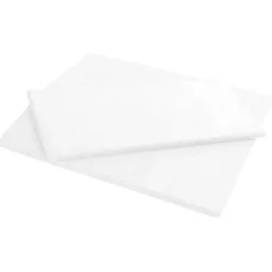 Tappeto morbido bianco ottico 200x200