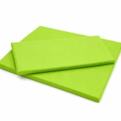 Tappeto morbido verde chiaro - cm 100x50x4 h